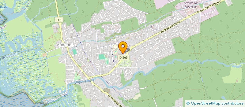 localisation de l'entreprise SORTIE 9  AUDENGE