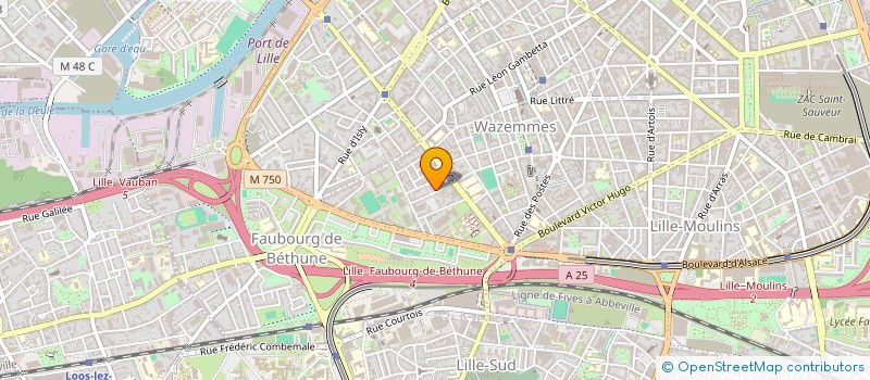 localisation de l'entreprise SORTIE DE SECOURS à LILLE