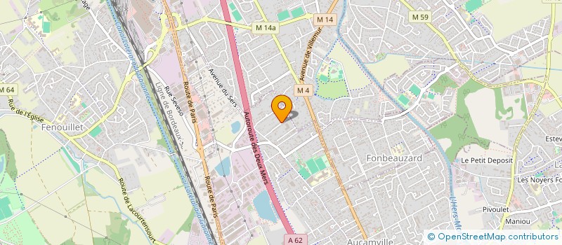 localisation de l'entreprise SORTIES DE CONTENEURS SERVICES à AUCAMVILLE