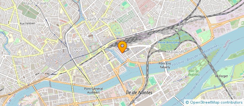 localisation de l'entreprise SORTILEGE à NANTES
