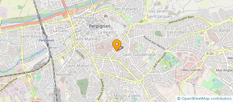 localisation de l'entreprise SORTILEGES GOURMANDS  PERPIGNAN