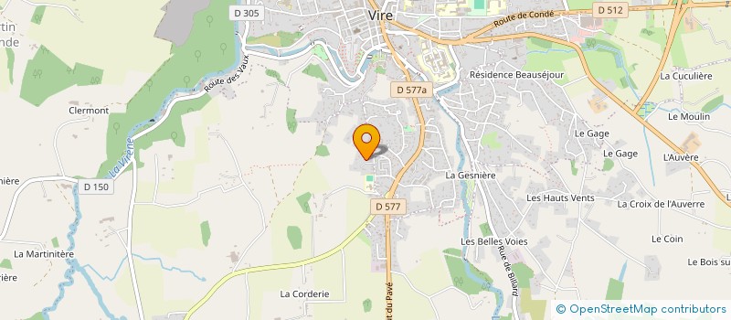 localisation de l'entreprise SORTIN SA à ST GERMAIN TALLEVENDE LANDE VAUM