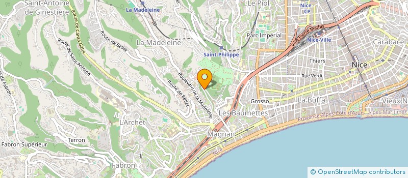 localisation de l'entreprise SORTINGBAG  NICE