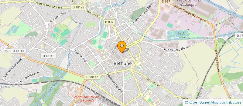 localisation de l'entreprise SORTIR A BETHUNE à BETHUNE