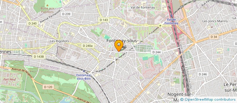 localisation de l'entreprise SORTIR DE LA VIOLENCE à FONTENAY-SOUS-BOIS