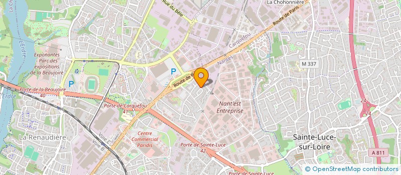 localisation de l'entreprise SORTIR DU NUCLEAIRE PAYS NANTAIS à NANTES