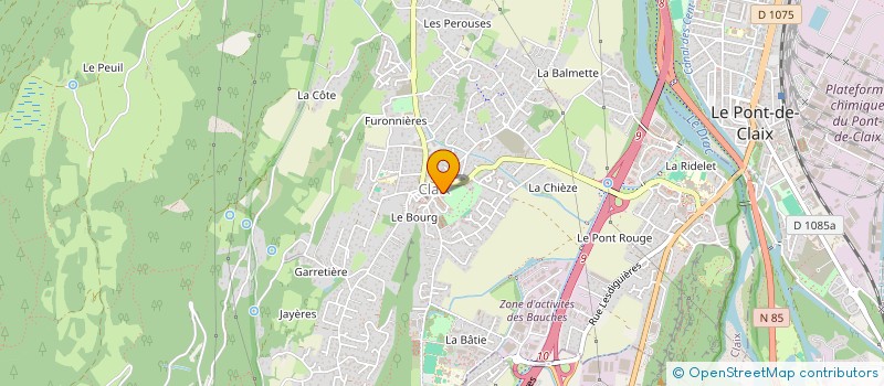 localisation de l'entreprise SORTIR DU SILENCE  CLAIX