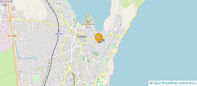 localisation de l'entreprise SORTIS DE SECOURS  ISTRES