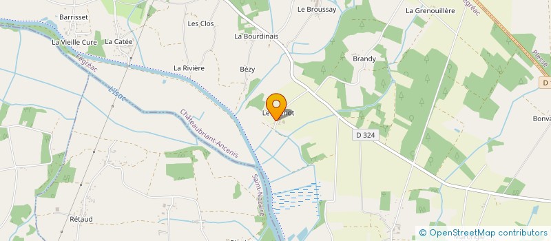 localisation de l'entreprise SORTISHEEP  FEGREAC