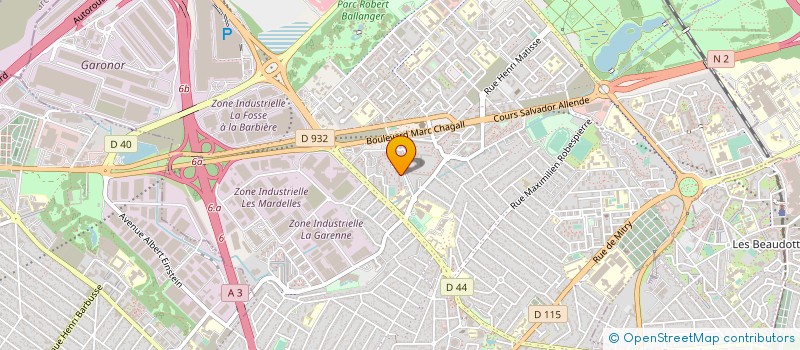 localisation de l'entreprise SORY  AULNAY-SOUS-BOIS