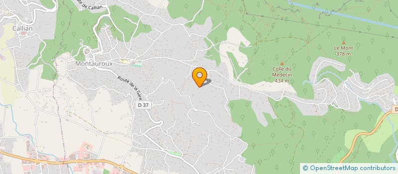 localisation de l'entreprise SOS A VOTRE SERVICE DU 06-83  MONTAUROUX