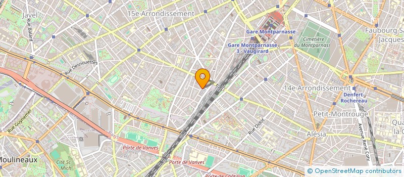 localisation de l'entreprise SOS ADMINISTRATION à PARIS