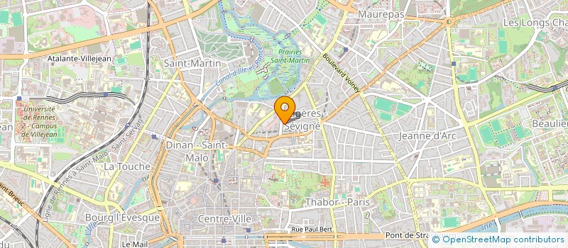localisation de l'entreprise SOS ADOS JEUNES à RENNES