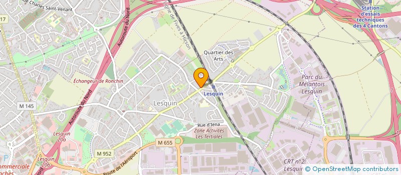 localisation de l'entreprise SOS ALARME à LESQUIN