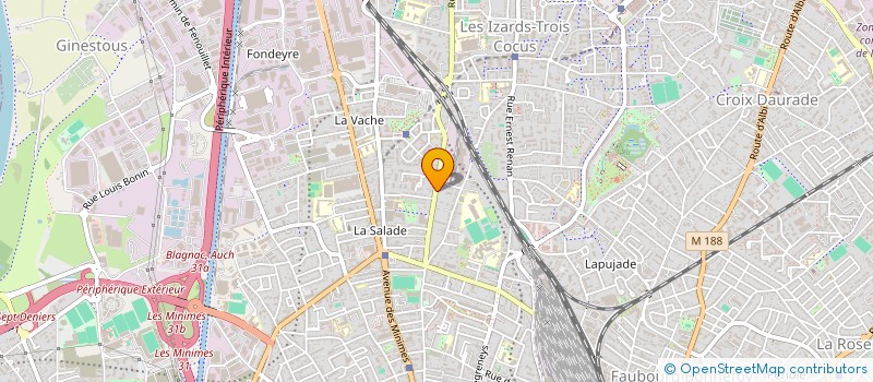 localisation de l'entreprise SOS ALIMENTAIRE à TOULOUSE