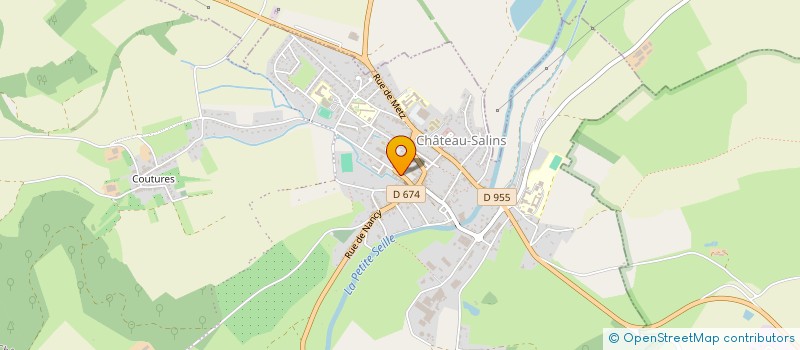 localisation de l'entreprise SOS AMBULANCE MARSAL  CHATEAU-SALINS