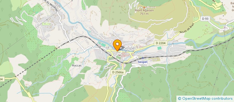 localisation de l'entreprise SOS AMBULANCES  SOSPEL