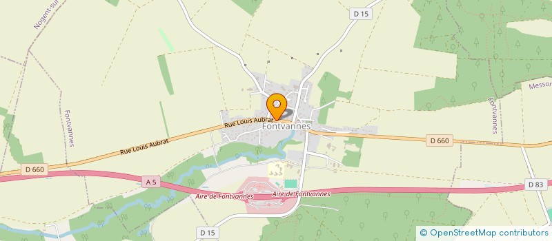 localisation de l'entreprise SOS AMITIE à FONTVANNES