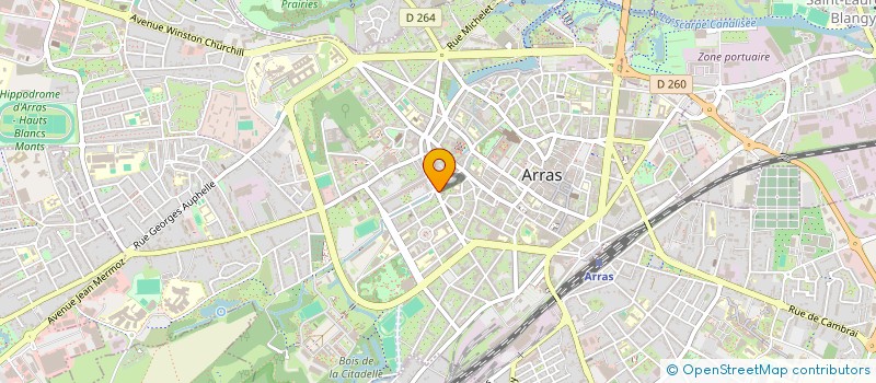 localisation de l'entreprise SOS AMITIE P DE C à ARRAS