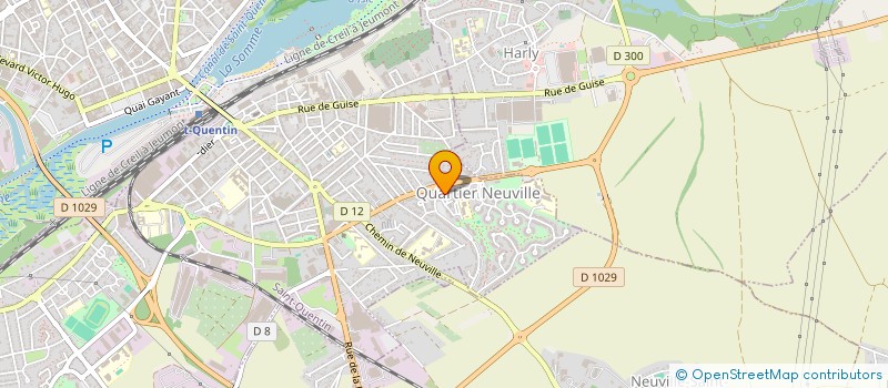 localisation de l'entreprise SOS ANIMALE à SAINT-QUENTIN
