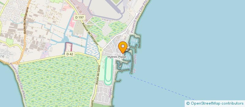 localisation de l'entreprise SOS ANIMAUX SANS FRONTIERES à HYERES