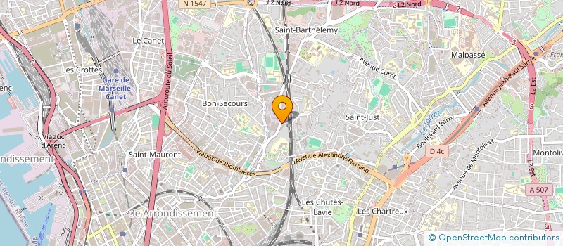 localisation de l'entreprise SOS APERO à MARSEILLE