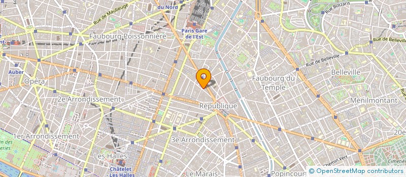 localisation de l'entreprise SOS AUDIT à CHANTILLY