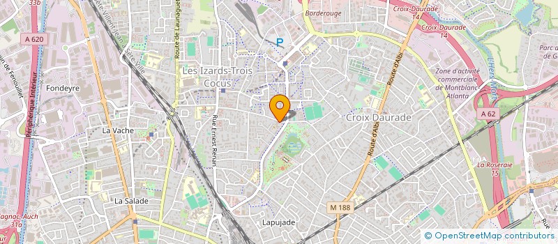 localisation de l'entreprise SOS AUTISTES DARWIN EWENE à TOULOUSE
