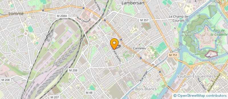localisation de l'entreprise SOS BEBES & MAMANS LOMME LILLE METROPOLE à LILLE