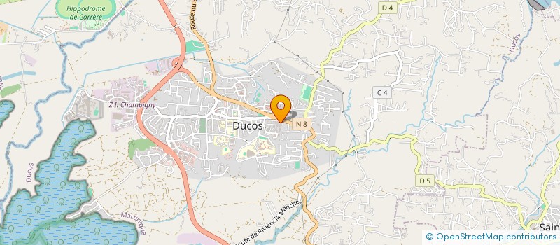 localisation de l'entreprise SOS BOBINAGE EXPLOITATION à DUCOS
