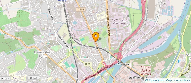 localisation de l'entreprise SOS BOUF à METZ