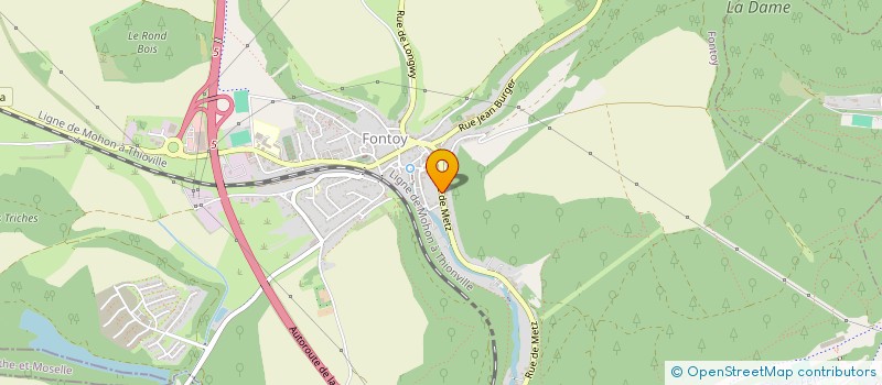 localisation de l'entreprise SOS BOUF SARL  FONTOY