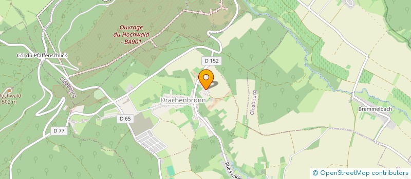 localisation de l'entreprise SOS BROCHE  DRACHENBRONN-BIRLENBACH