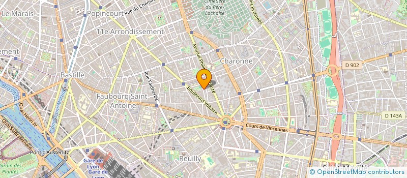 localisation de l'entreprise SOS BROTHER4S  PARIS