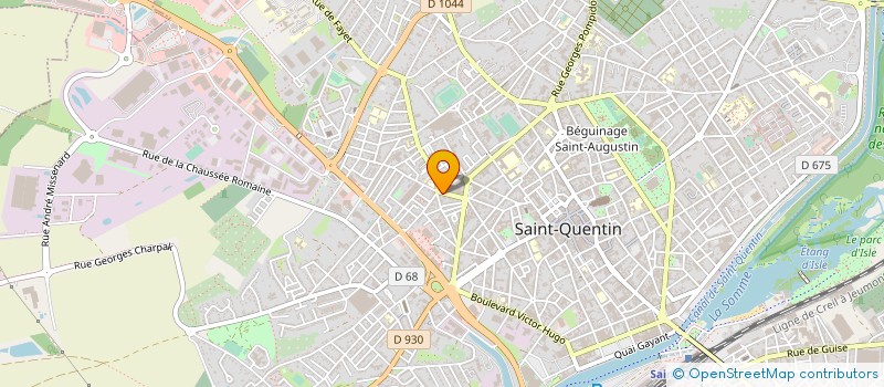 localisation de l'entreprise SOS BUSTERS à SAINT-QUENTIN