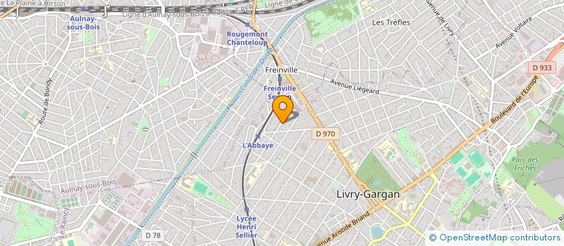 localisation de l'entreprise SOS CAMPING-LOISIRS.COM  LIVRY-GARGAN
