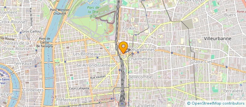 localisation de l'entreprise SOS CARROSSERIE  LYON