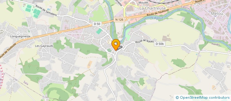 localisation de l'entreprise SOS CAUSES à SAIX