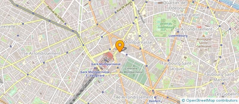 localisation de l'entreprise SOS COMPTABILITE  PARIS
