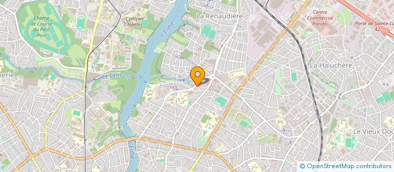 localisation de l'entreprise SOS CORNOUAILLE  NANTES