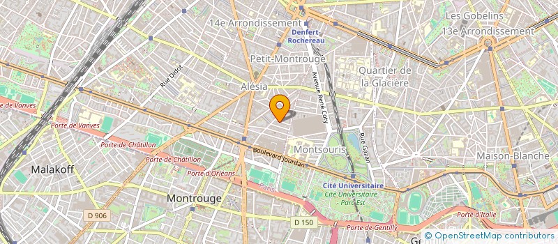 localisation de l'entreprise SOS-COUPLES à PARIS