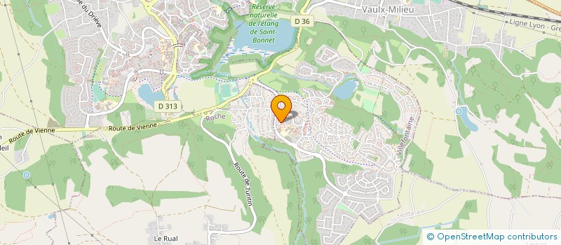 localisation de l'entreprise SOS COURSES EXPRESS  VILLEFONTAINE