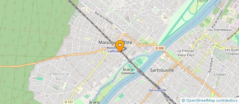 localisation de l'entreprise SOS DEBARRAS EXPRESS  MAISONS-LAFFITTE