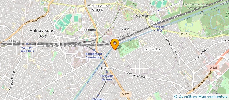 localisation de l'entreprise SOS DEMARCHES EN LIGNE (SOS DEL) à SEVRAN