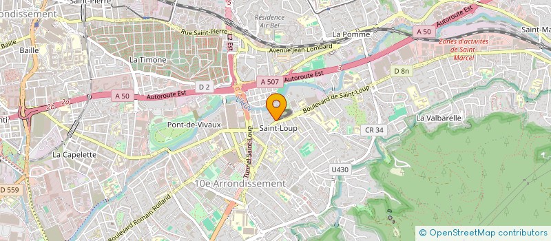 localisation de l'entreprise SOS DENT à MARSEILLE