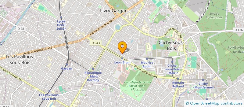 localisation de l'entreprise SOS DEPANN'AUTO à LIVRY-GARGAN