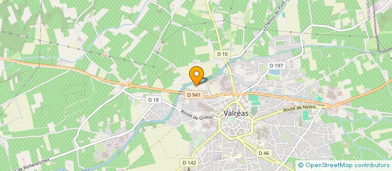 localisation de l'entreprise SOS DEPANNAGE 84 à VALREAS