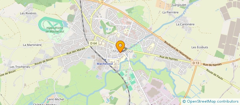 localisation de l'entreprise SOS DESOSSAGE à MACHECOUL-SAINT-MEME
