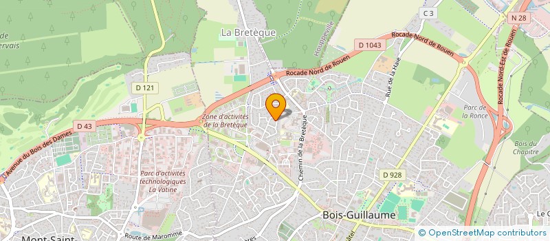 localisation de l'entreprise SOS DOUANE à BOIS-GUILLAUME