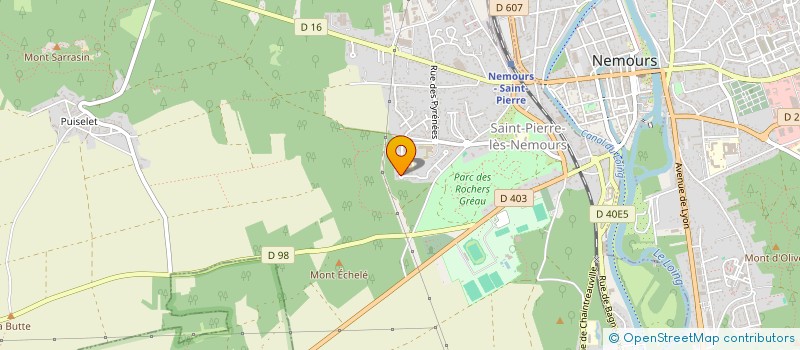 localisation de l'entreprise SOS ECHANGEURS à SAINT-PIERRE-LES-NEMOURS